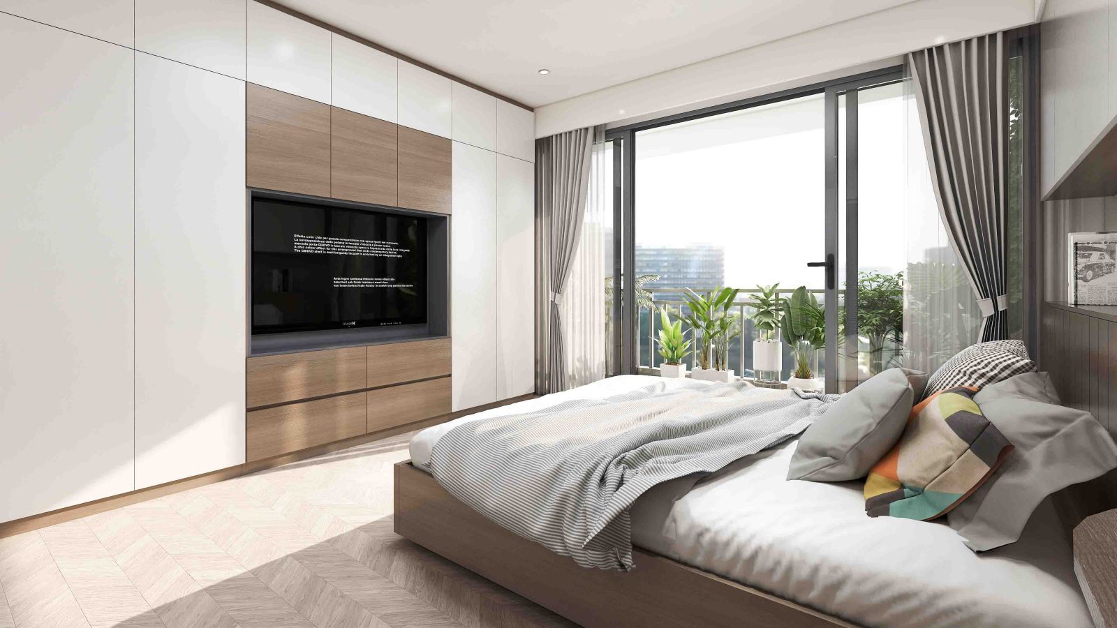  14 Mẫu thiết kế phòng ngủ hiện đại - tại Nhà Hoàng Anh - TP Ninh Bình